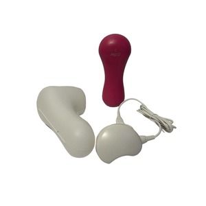 Clarisonic Mia 2 Pink Ultrasonic Facial Cleanser Tool Device Charger Travel Case